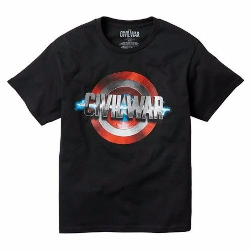 Captain America Civil War Bolted Justice Youth's T-Shirt